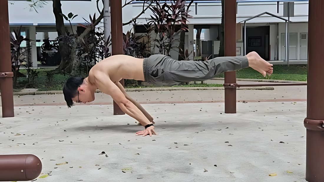 Full Planche on Floor, Good Form