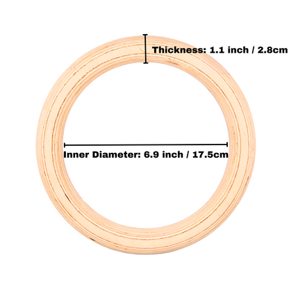 CaliChimps Premium Gymnastic Rings