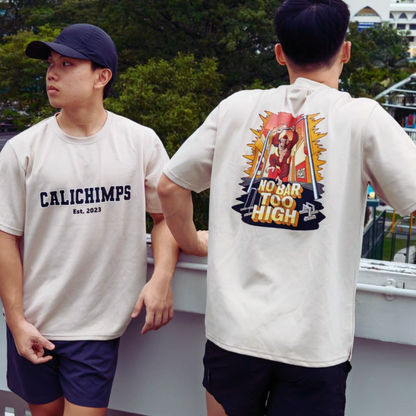 "No Bar Too High" Oversized Tee