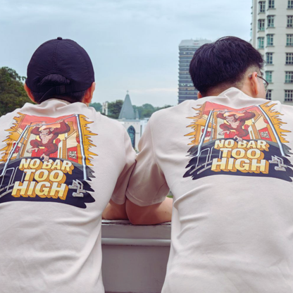 "No Bar Too High" Oversized Tee