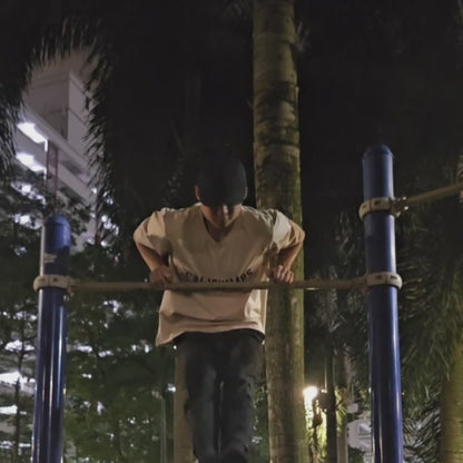 "No Bar Too High" Oversized Tee